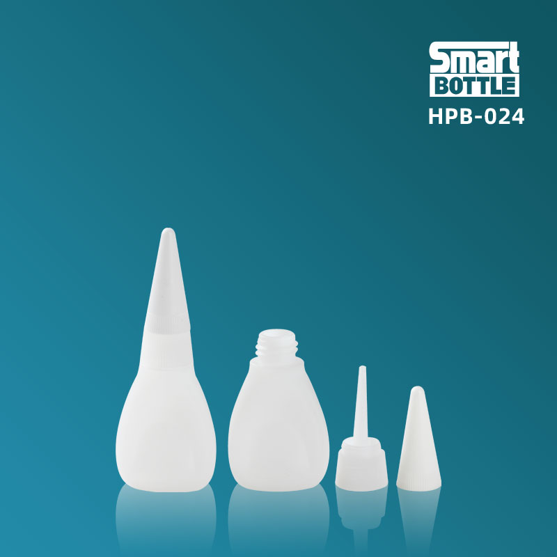 批發(fā)HDPE塑料瓶膠水液體分裝瓶尖嘴空瓶包裝塑料管