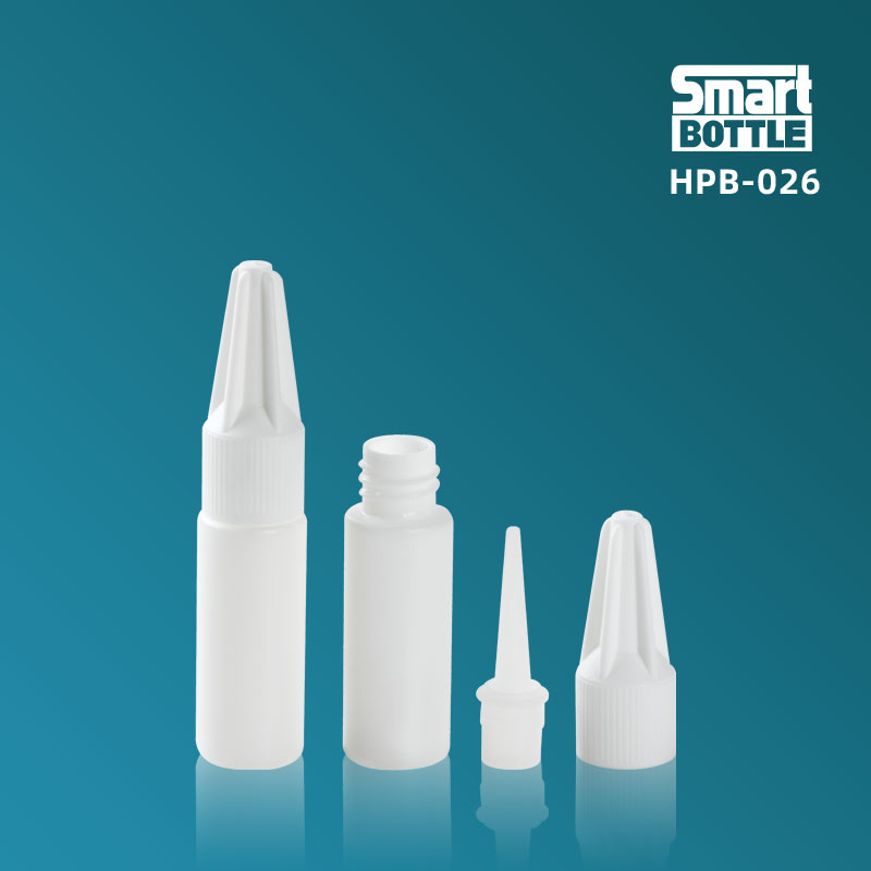 批發(fā)HDPE塑料瓶膠水液體分裝瓶尖嘴空瓶包裝塑料管