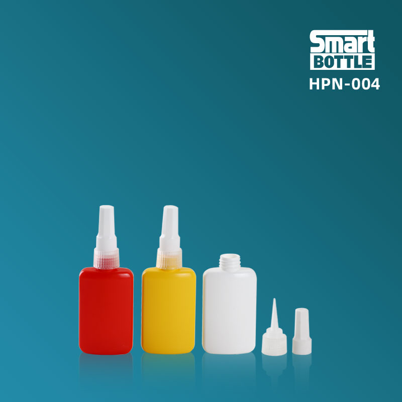 UV膠螺紋密封膠瓶黑色塑料尖嘴瓶