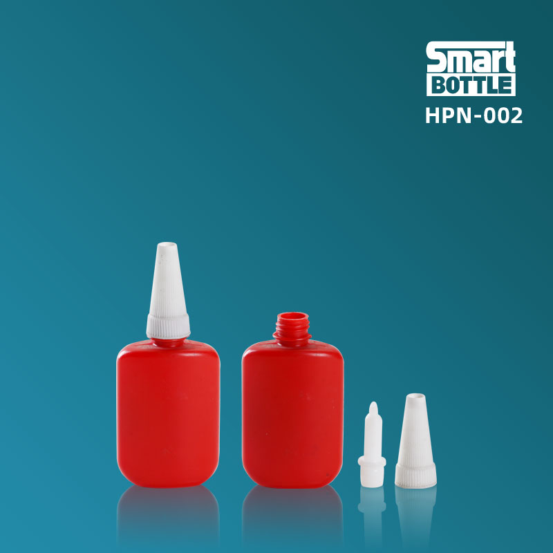 UV膠螺紋密封膠瓶黑色塑料尖嘴瓶