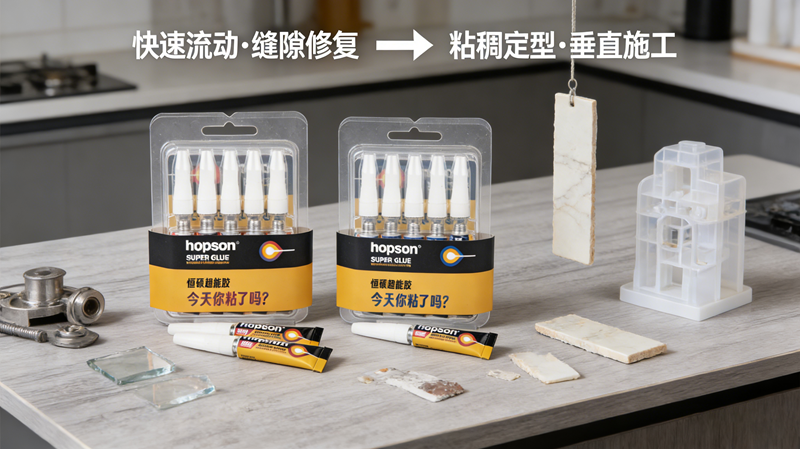 液體強(qiáng)力膠VS啫喱強(qiáng)力膠